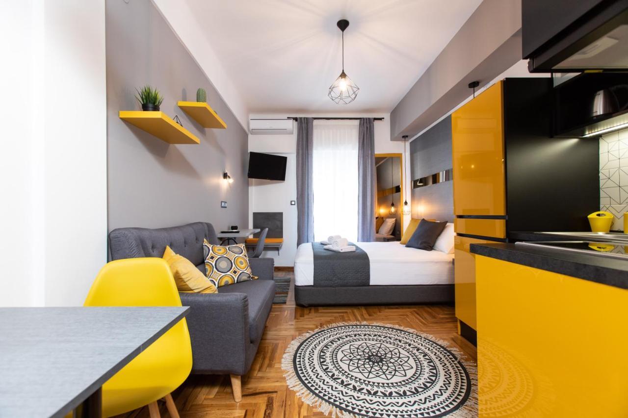 Downtown Luxury Boutique Suites : The Yellow Suite Thessaloníki Eksteriør bilde
