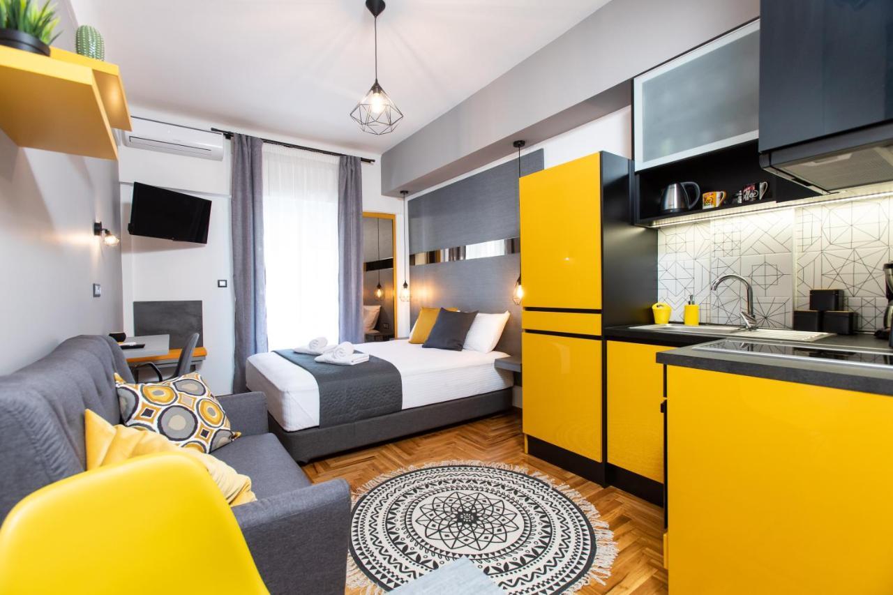 Downtown Luxury Boutique Suites : The Yellow Suite Thessaloníki Eksteriør bilde